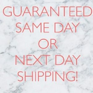 SAME DAY SHIPPING OR NEXT BUSINESS DAY!!!